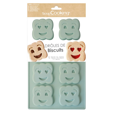 Homemade cookies & snack cakes silicone mold set