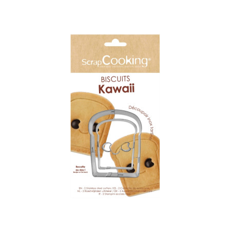 Kawaii toast waffle maker & Cookie cutter kit | ScrapCooking®