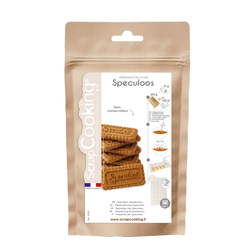 Homemade speculoos biscuit making kit | ScrapCooking®