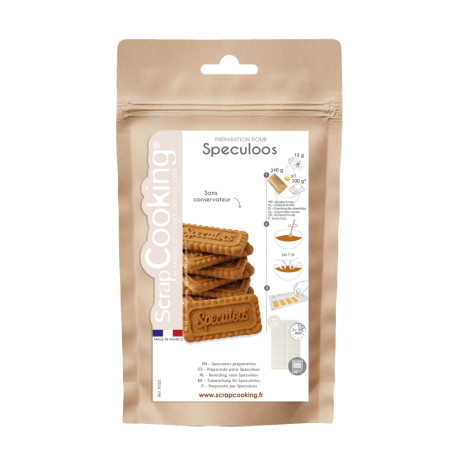 Homemade speculoos biscuit making kit | ScrapCooking®