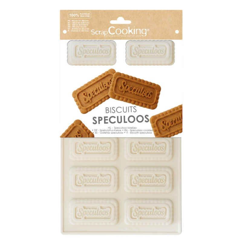 Pack spéculoos lover : Moule en silicone pour biscuits spéculoos