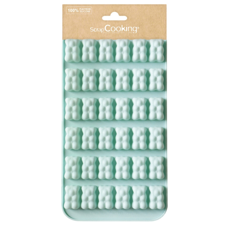 Bear-Shaped Silicone Mould Kit | ScrapCooking®
