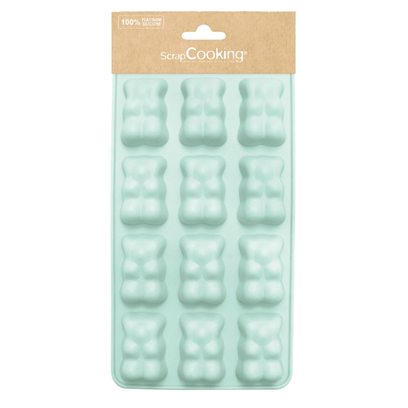 Bear-Shaped Silicone Mould Kit | ScrapCooking®