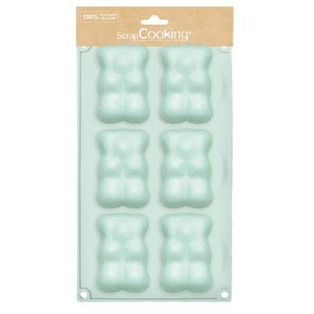Bear-Shaped Silicone Mould Kit | ScrapCooking®