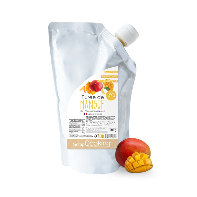 Pack purées de fruits : Purée de Mangue