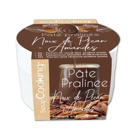 Vanila pecan Instant yule log pack : Pecan praline