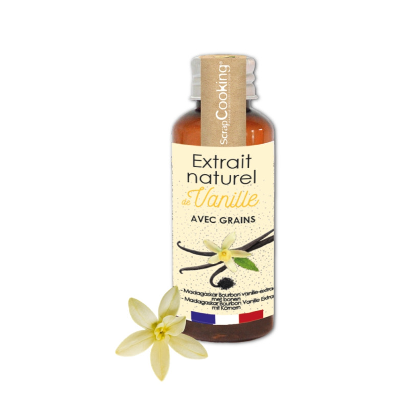 Pack bûche Instant pécan : Arôme alimentaire liquide extrait de Vanille