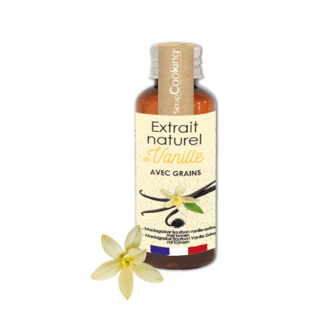 Pack bûche Instant pécan : Arôme alimentaire liquide extrait de Vanille