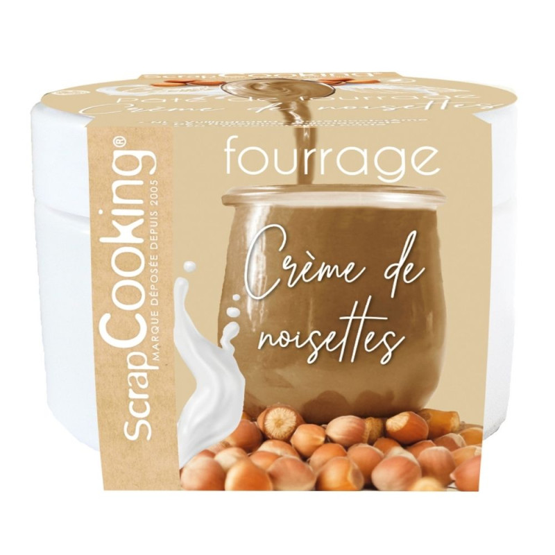 Pâte de fourrage crème de noisette pack - ScrapCooking