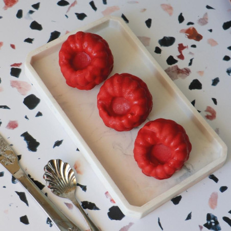 Ambiance trio de framboises trompe l'œil - ScrapCooking®