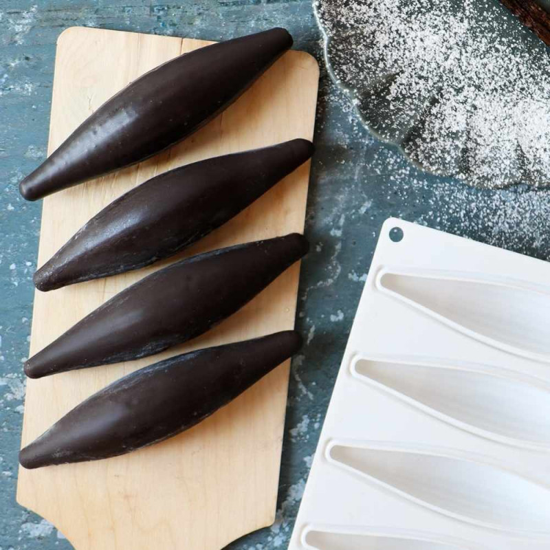 Vanilla pod and mould trompe l’oeil design – ScrapCooking®