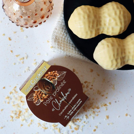 Ambiance avec réalisation trompe l'œil cacahuète - ScrapCooking®