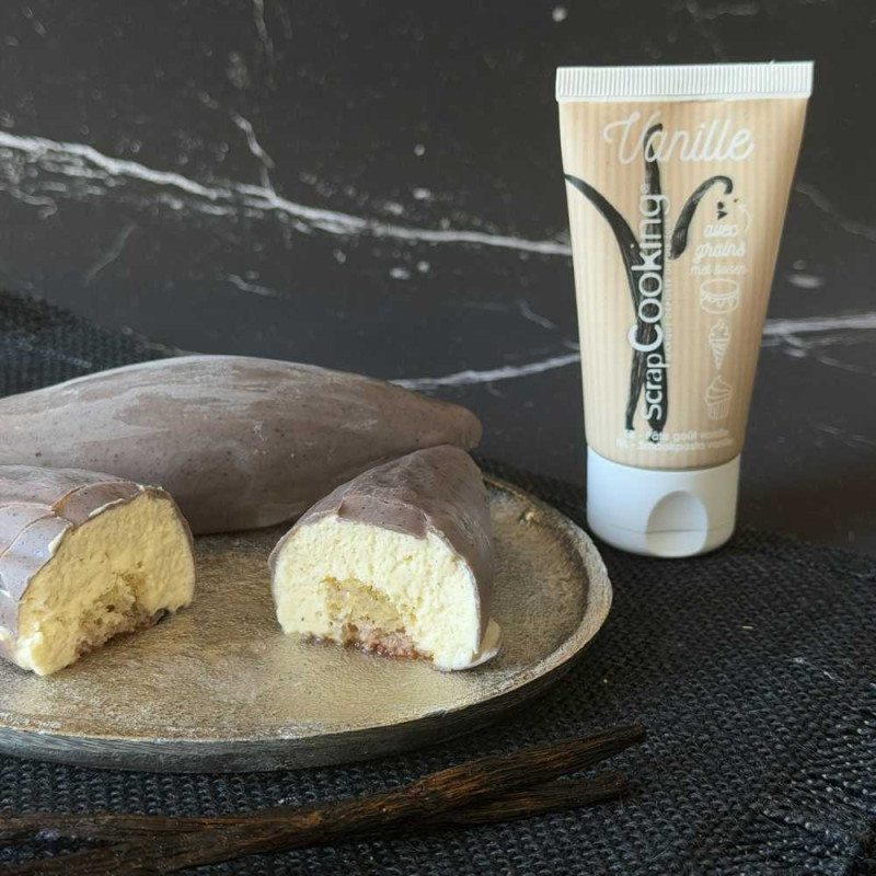 Vanilla pod-inspired theme and vanilla pod craft project – ScrapCooking®