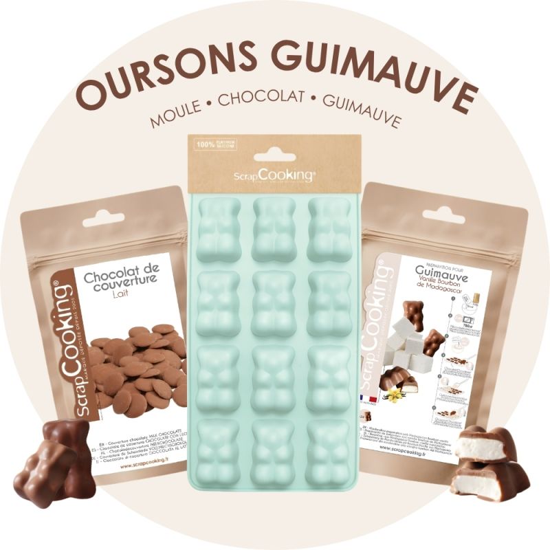 Chocolate Marshmallow Bear Pack