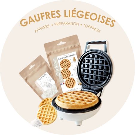 Belgian liège waffles pack