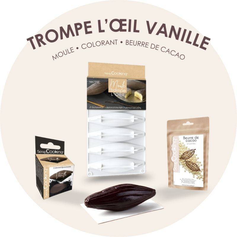 Vanilla pod illusion cake kit