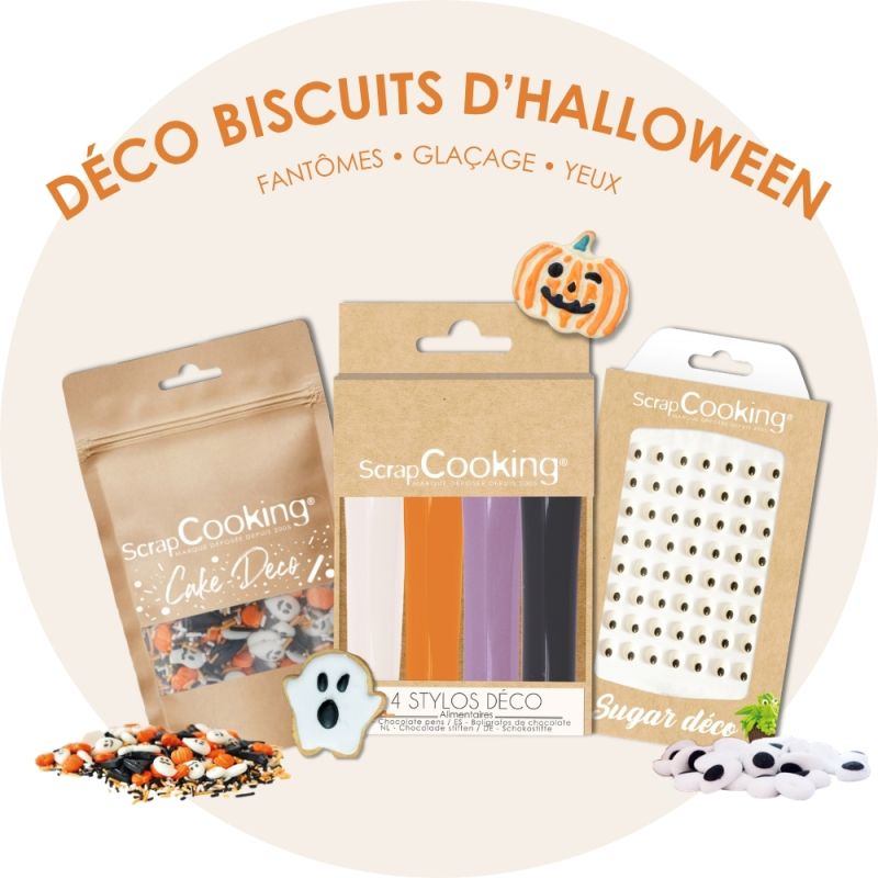 Pack déco biscuits d'Halloween