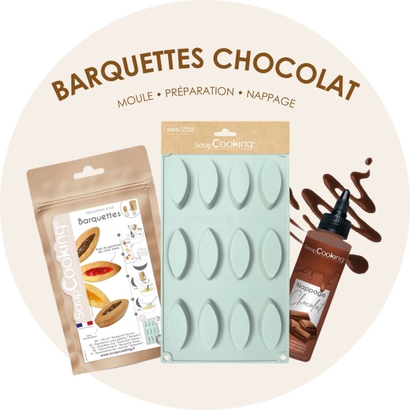 Pack barquettes chocolat