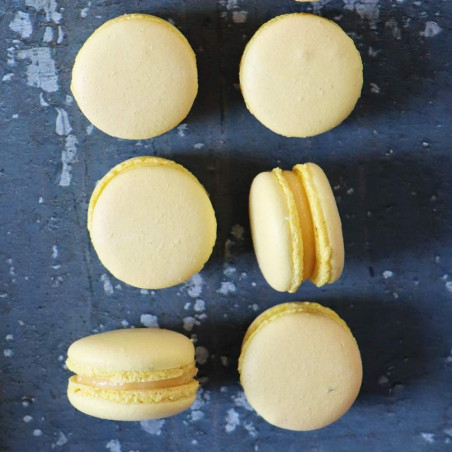 Macarons citron avec color'arome - ScrapCooking®