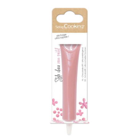 Stylo goût choco rose pastel réf.6806
