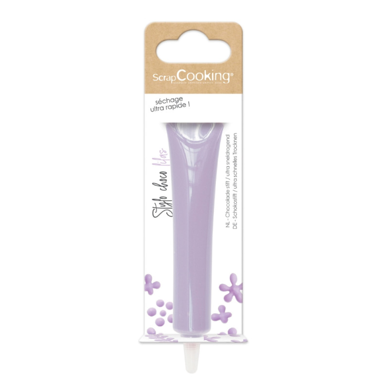 Choco taste pen -lilac 25g - Scrapcooking