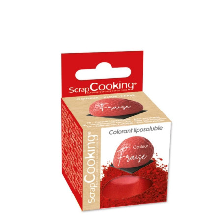 Fat-soluble red food colouring - ScrapCooking