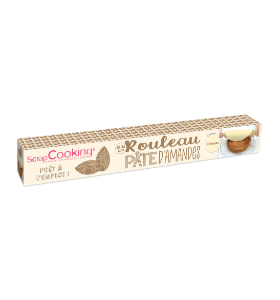 Rouleau pâte d'amandes naturelle réf.7650