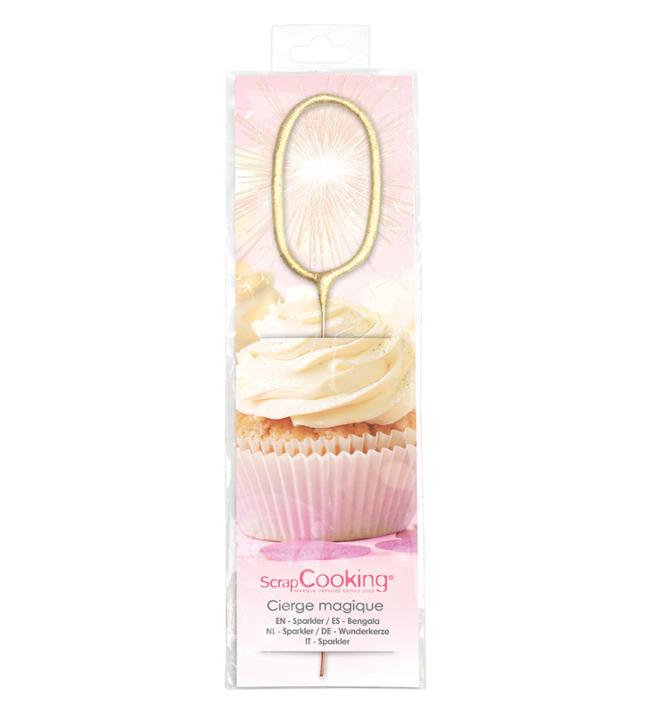 XXL Sparkler Number 0 - ScrapCooking®