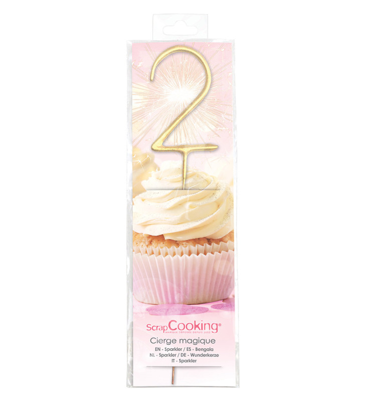 XXL Sparkler Number 2 - ScrapCooking®