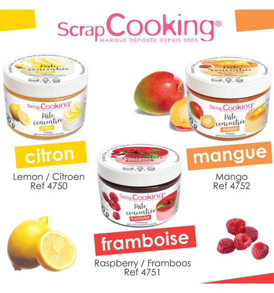 Pâte concentrée de fruits Mangue rf;4752