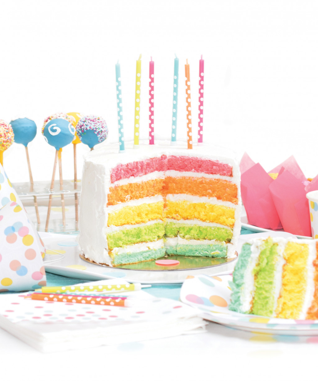 Recette rainbow cake facile