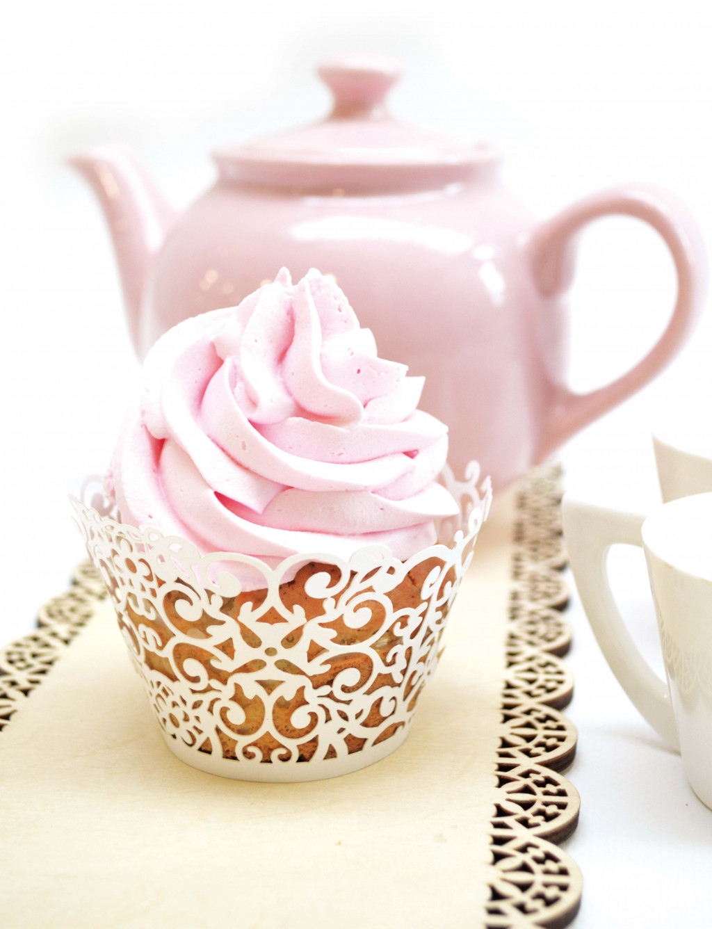 Cupcakes à la fraise