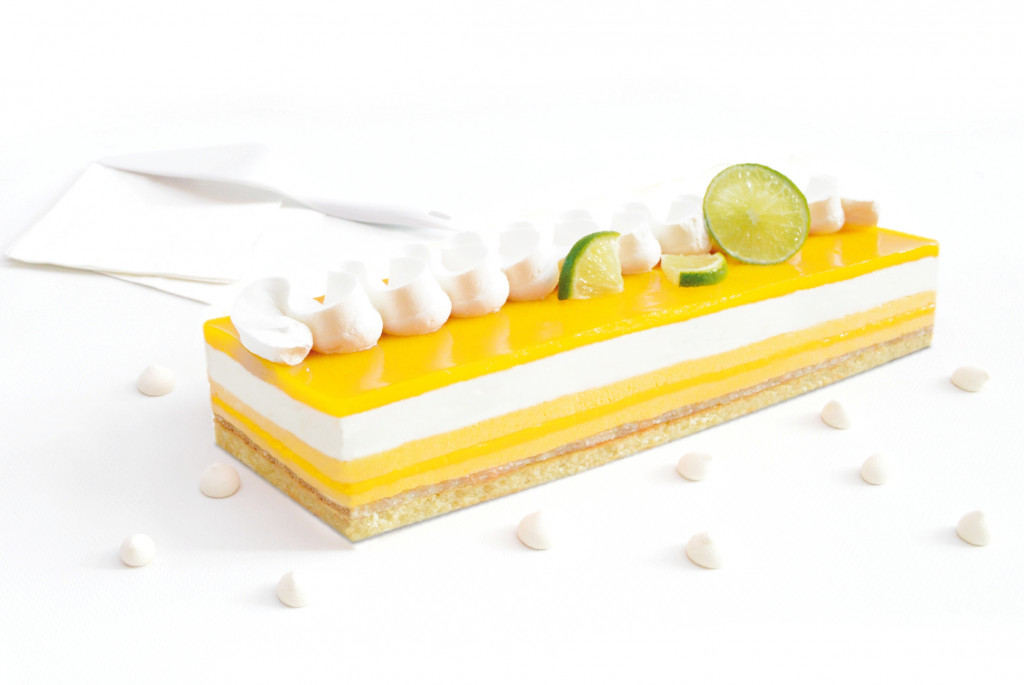 Entremets citron coco