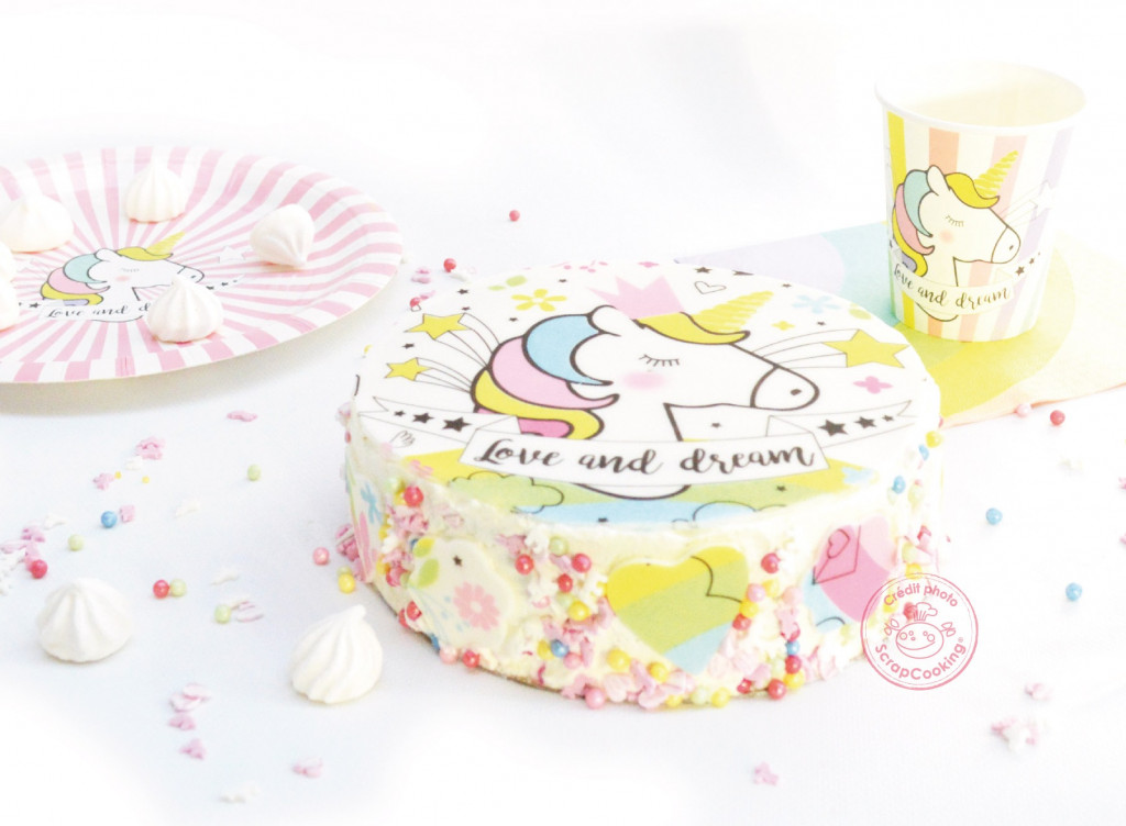 Recette gâteau Licorne facile