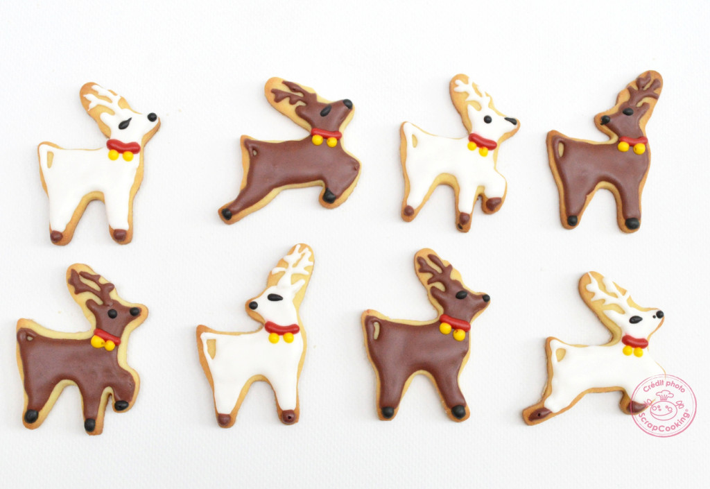 Recette biscuits de Noël élans