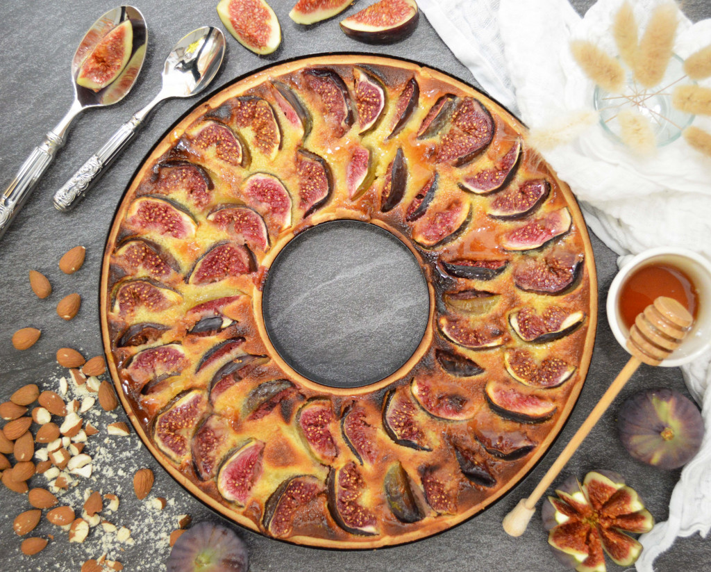 Recette tarte aux figues à la crème d'amandes