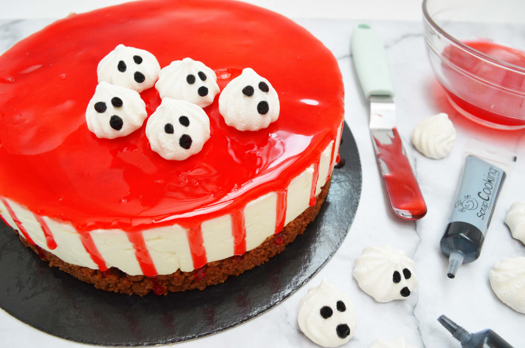Recette cheesecake d'Halloween facile