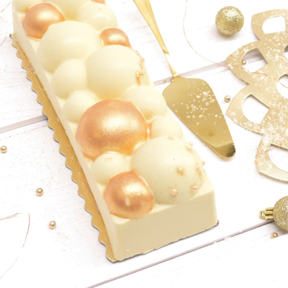 Recette bûche de Noël glacée vanille facile