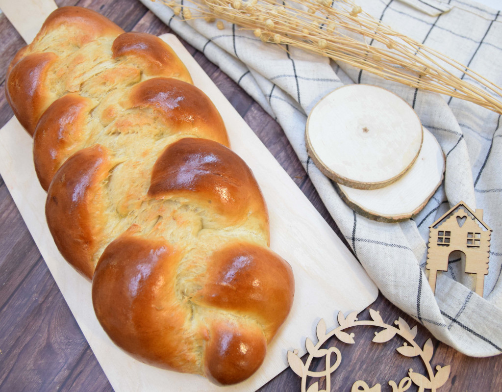 Recette brioche tressée facile