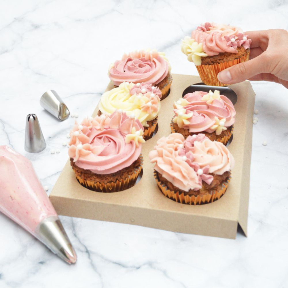 Recette cupcakes crème au beurre