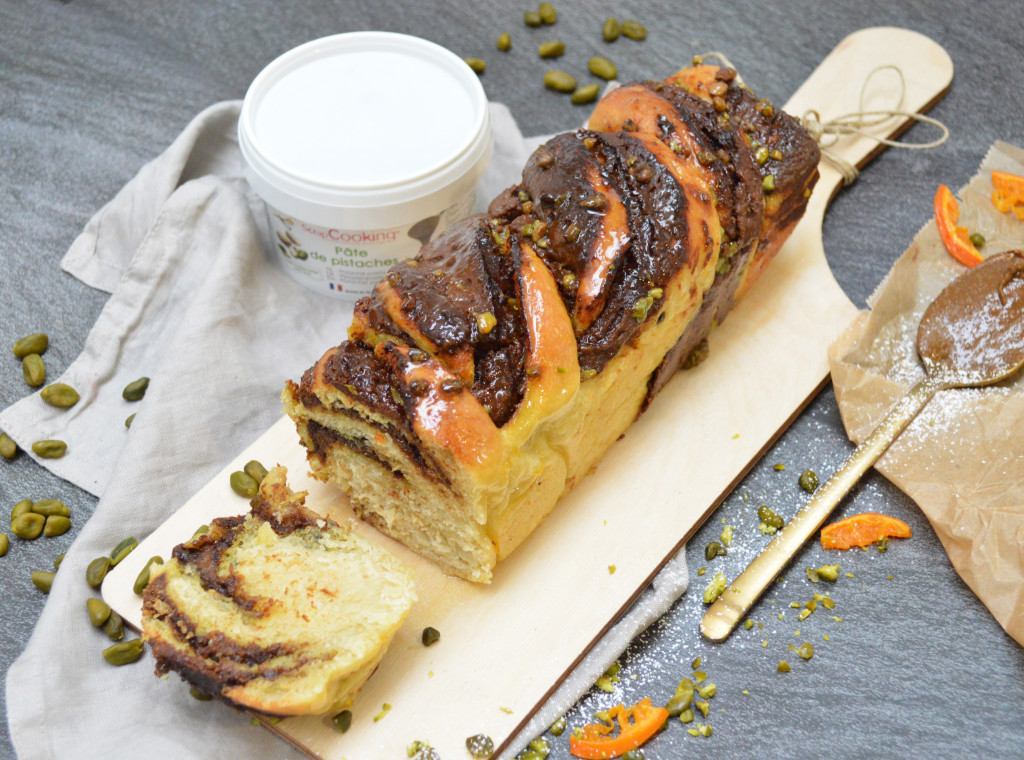 Babka pistaches / orange
