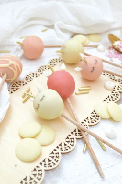 Recette des cake pops Licorne facile