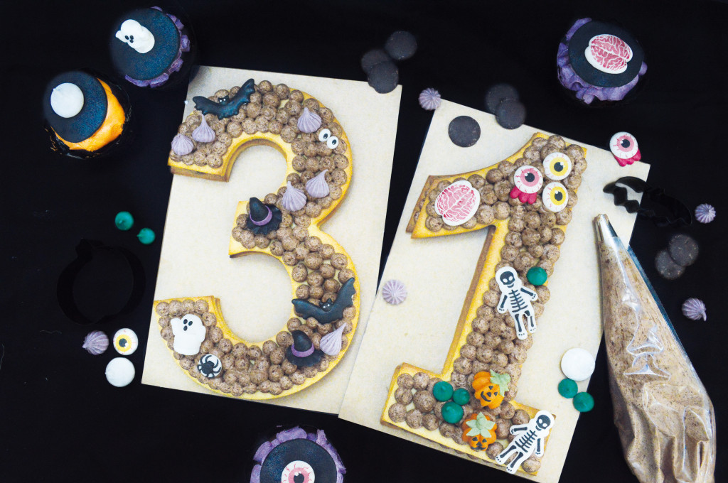 Recette number cake Halloween 31