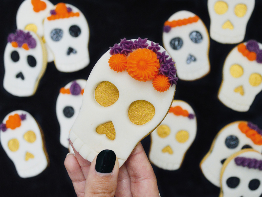 Recette des biscuits calaveras Halloween faciles