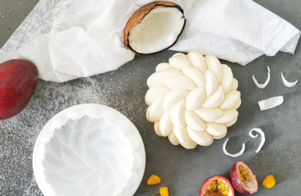 Recette entremets coco mangue passion 