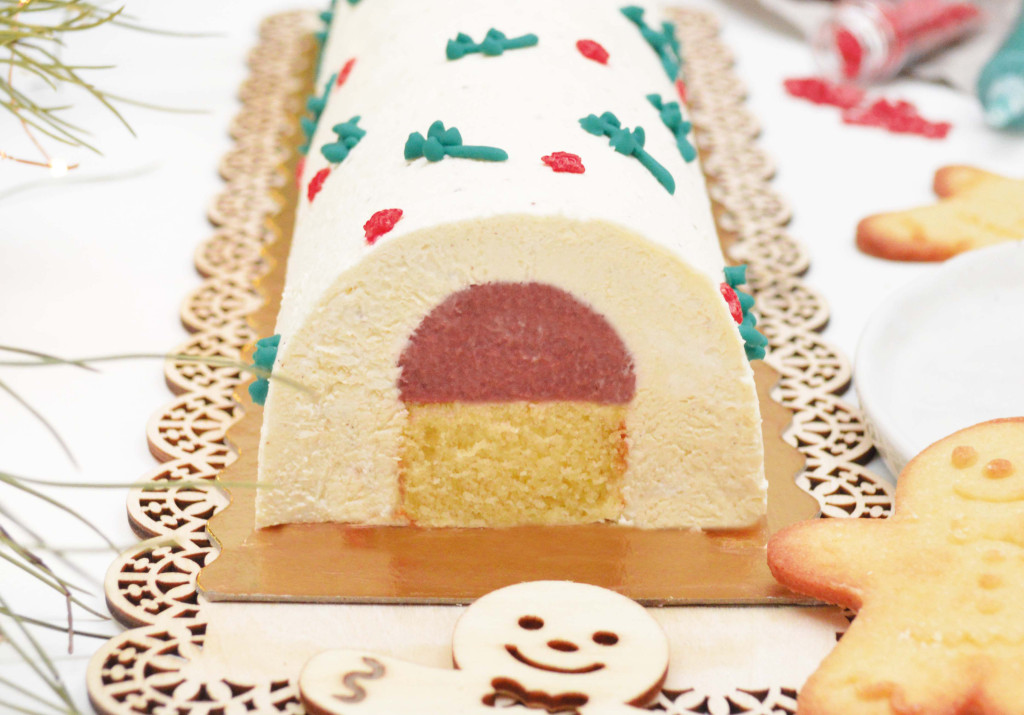 Recette bûche framboise citron facile