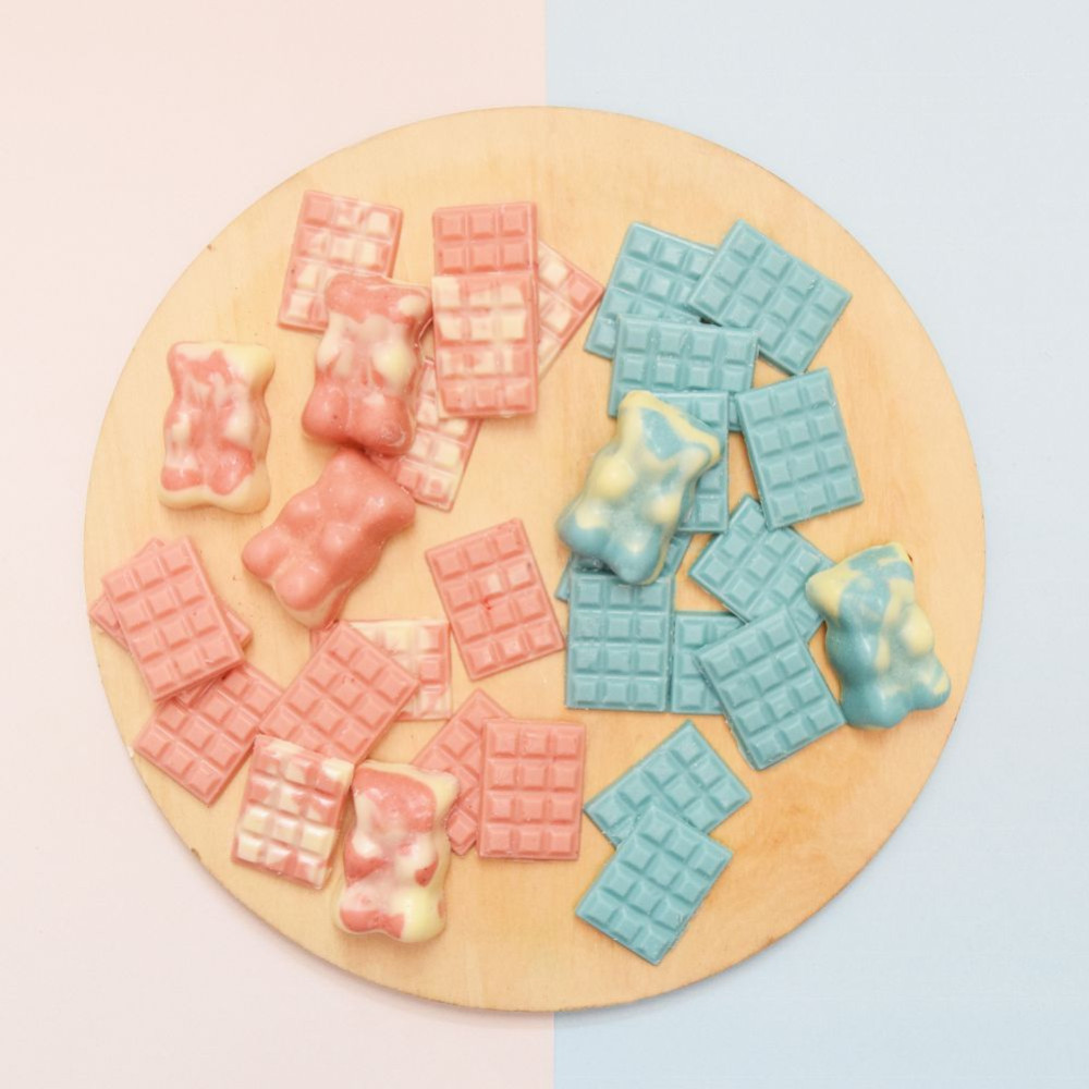 Mini tablettes de chocolat faciles