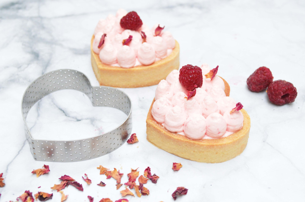 Recette tartelettes cheesecake framboises