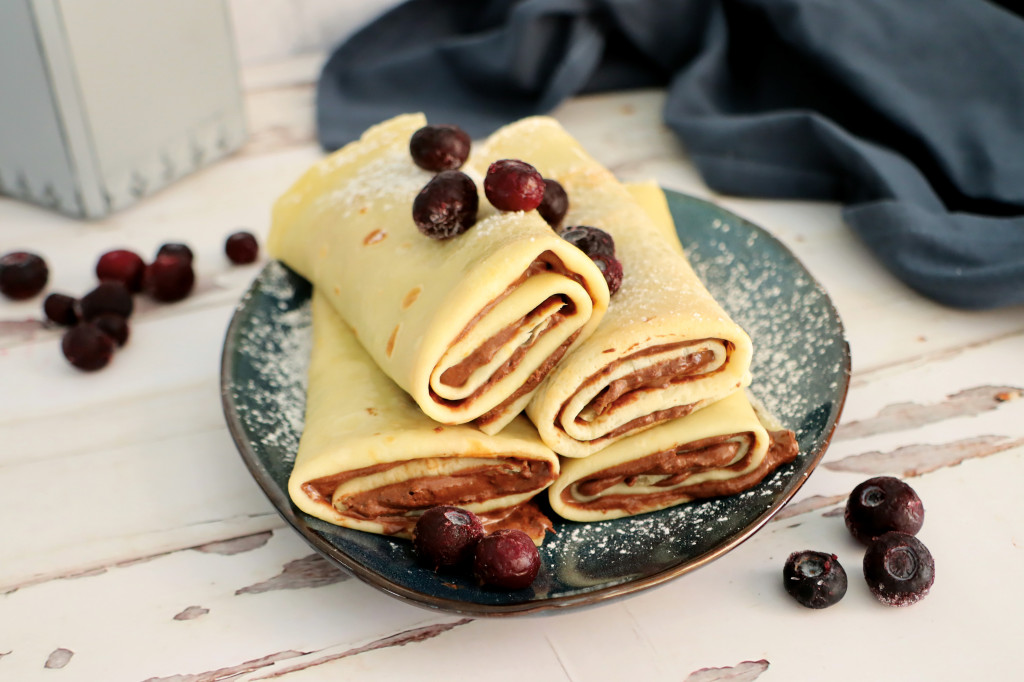 Recette des crêpes roulées mousse chocolat