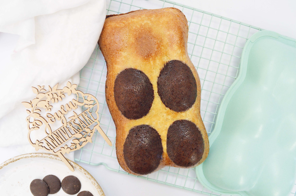 Recette gâteau Ourson XXL choco/nature